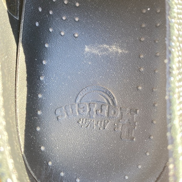 Dr. Martens glitter oxfords suede lace up loafers size 6 grunge whimsigoth fairy - Picture 8 of 9